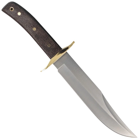 Muela BW-Classic-19M Brown Jute Micarta Knife, Satin X50CrMoV15