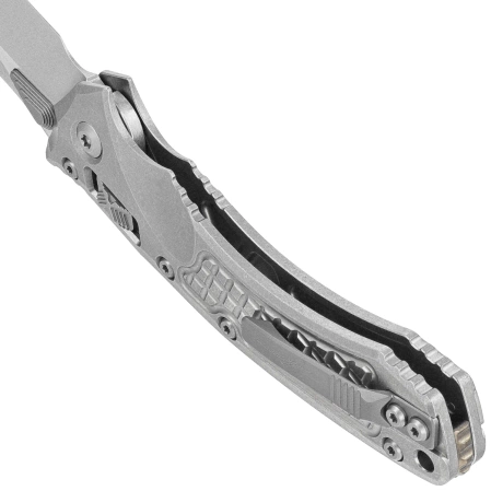 Nóż składany Microtech Marfione Select Amphibian Ram-Lok S/E Stonewashed Frag Pattern Titanium, Stonewashed M390MK by Tony Marfione (137RL-10FRMS1)