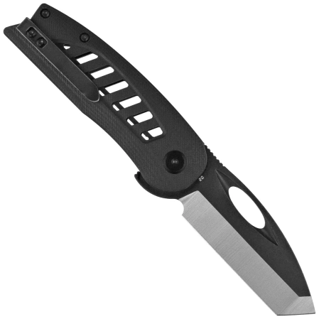Bestech Explorer Knife Black G10, Satin/Black D2 (BG37A)