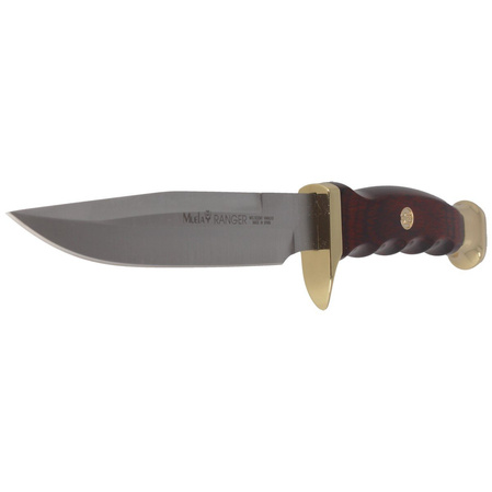 Nóż Muela Ranger-14R Brown Pakka Wood, Satin X50CrMoV15 