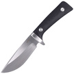 Kubey Knife Classical Full Tang, Black G10, Satin D2 (KU160B)