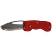 MAC 697 Rescue Knife Red FRN, Mirror W 1.4034
