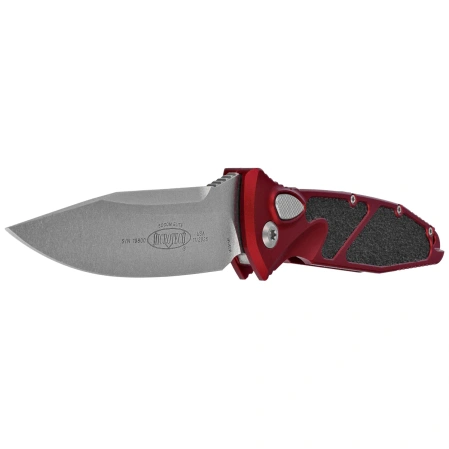 Microtech Socom Elite Auto S/E Automatic Knife Merlot Aluminum, Stonewashed M390 by Tony Marfione (160A-10MR)