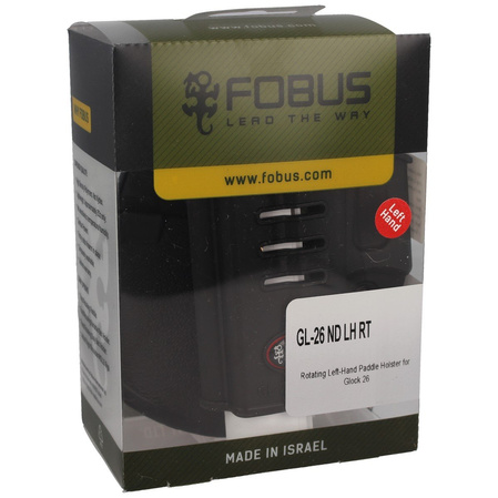 Fobus Glock 26, 27 Left Holster (GL-26 ND LH RT)