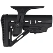 Niksan Defence AR-15 Telescopic Buttstock with Recoil Pad and Adjustable Cheek Riser (NKS104)