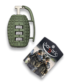 Kłódka Barbaric Grenade z zamkiem szyfrowym (09919)