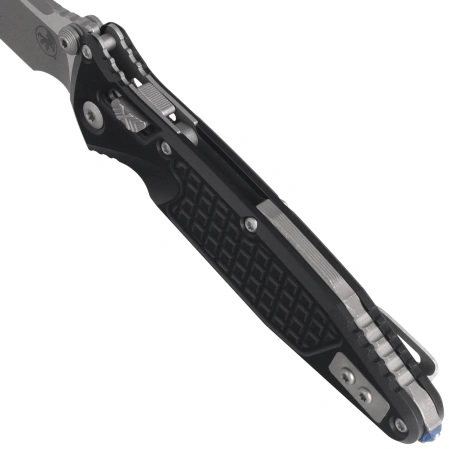 Microtech Socom Ram-Lok S/E Knife Black Frag Aluminum, Apocalyptic M390MK by Tony Marfione (160RL-10APFR)