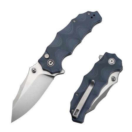 Civivi Natterjack Knife Neutral Blue G10, Satin 14C28N (C24028-2)