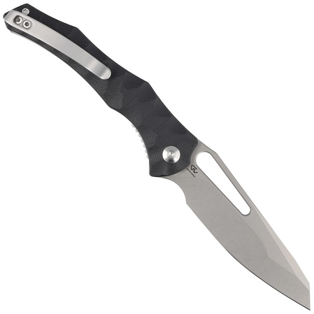 Nóż składany CIVIVI Spiny Dogfish Black G10, Stonewashed 14C28N by Gavko Knives (C22006-1)