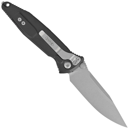 Nóż składany Microtech Socom Elite S/E-M Black Aluminum, Apocaliptic M390 by Tony Marfione (160-10AP)