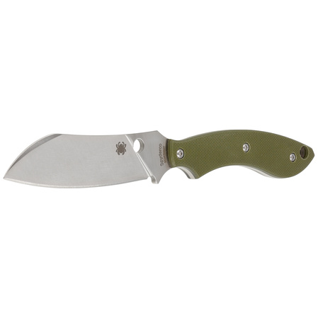 Spyderco STOK Drop Point Old Green G10, Satin 8Cr13MoV by Sjoerd Stok knife (FB50GPOD)