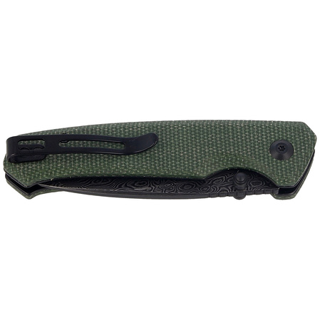 Nóż składany CIVIVI Altus Green G10, Black Damascus (C20076-DS1)