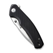 Sencut Slashkin Knife Black G10, Satin D2 (S20066-1)
