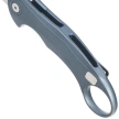 LionSteel L.E.One Mid Karambit Knife Ice Blue Aluminium, Stonewashed M390 by Emerson Design (LE2 A IS)
