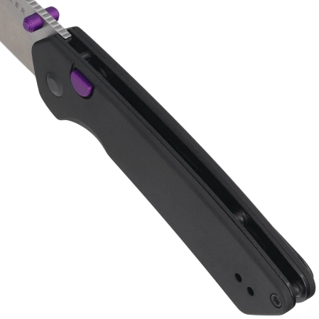 Nóż składany Kizer Madrac Black Aluminium, Satin S45VN by Matteo Pignatelli (Ki3693A2)