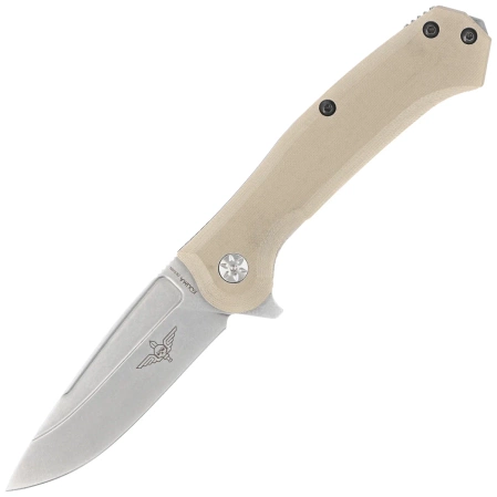 Maserin Police 680/G10CY Knife Coyote G10, Stonewashed N690 by Nicolai Lilin