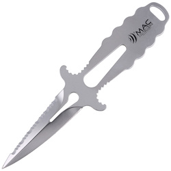 Nóż nurkowy MAC Apnea 9 Gray Skeletonized, Mirror W 1.4060