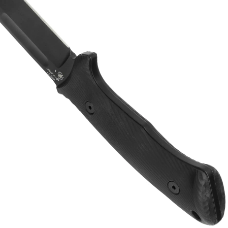 Spartan Blades Harsey Fighter Black Polymer, Black Powder 1095 Cro-Van by William W. Harsey Jr. (SBSL006BK)