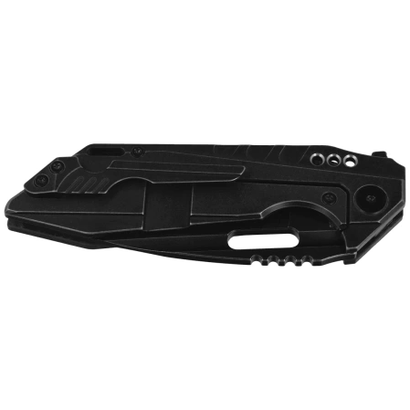 Bestech Knife Shodan Black Titanium / Carbon Fiber, Black Stonewashed CPM S35VN by Todd Knife and Tool (BT1910D)