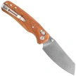 Bestechman Cicada's Wing Knife Olive Wood, Damascus (BMK06-W-2)