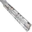 Martinez Albainox Balisong Knife Chrome Zamak, Mirror 3Cr13Mov (02053-C)