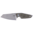 MKM Makro 2 Green Micarta Knife, Stonewashed M390 by Jesper Voxnæs (MKMA02-GC)