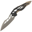 Nóż składany WE Knife Arrakis Champagne Ti / CF, Satin M390 by Elijah Isham (906CF-A MYSTERY BOX)