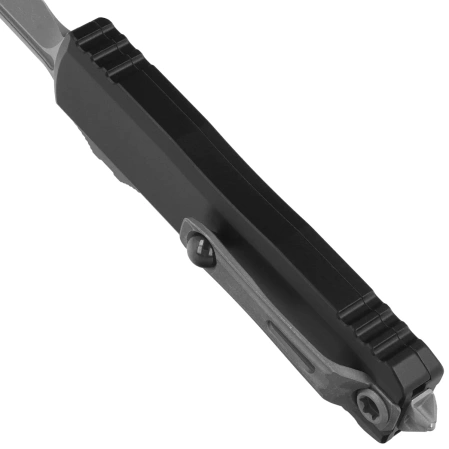 Microtech UTX-85 Gen IV T/E OTF Knife Black Aluminum, Apocalyptic M390MK by Tony Marfione (12334-10AP)