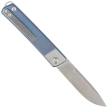 Nóż składany Medford Gentleman Jack Drop Point, Blue / Silver Titanium, Std HW/Clip, Tumbled S45VN (MK2114TD-37A2-TSCS-Q4)