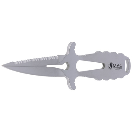 Nóż nurkowy MAC Apnea 9 Gray Skeletonized, Mirror W 1.4060