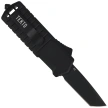 Tekto A2 Badger Mini T/E OTF Knife Carbon Fiber / Aluminum, Black Titanium D2
