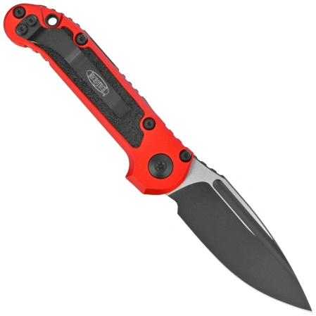 Microtech LUDT Gen III S/E Automatic Knife Red Aluminum, Black Cerakote M390MK by Tony Marfione (1135-1RD)