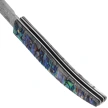 Nóż składany Third Decor Habitat N92DV Abalone/Acrylic, Damascus (TK-N92DV)