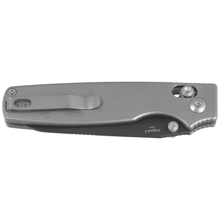 Nóż składany Kizer Original 2 Gray Titanium, Matte DLC Ultra S45VN (Ki3605.2SA1)