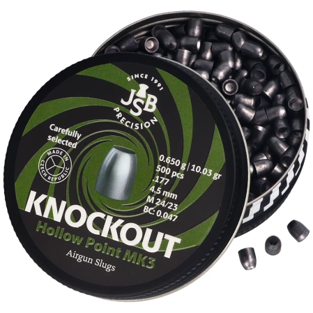 Śrut JSB Slug KnockOut MK3 4.51 mm, 0.650 g, 500 szt. (546324-500)