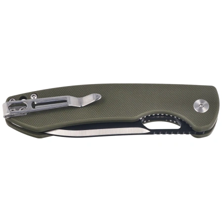 Bestechman Firebird Knife OD Green G10, Satin / Black PVD D2 (BMK05C)
