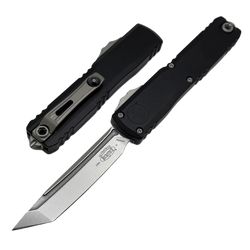 Microtech Ultratech Gen IV T/E OTF Knife Black Aluminum, Stonewashed M390MK by Tony Marfione (11234-10)