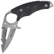 MAC Coltellerie Gunslinger Scuba Diving Knife Black FRN, Satin 420 by Riccardo Silva (MC GLRSA.N)