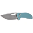 Nóż składany Bestechman Whalefin Blue G10, Stonewashed / Satin D2 (BMK18B)