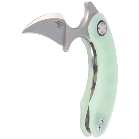 Bestech Strelit Knife Jade G10, Stonewashed / Satin 14C28N by Ostap Hel (BG52B-1)