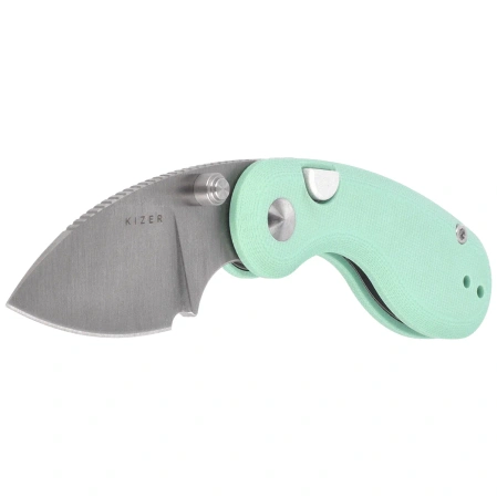 Nóż składany Kizer Microbe Green G10, Satin 14C28N by Maksim Epifantsev (V2742A4)