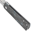 Nóż składany Maserin Daga 372/B Black-Blue Fat Carbon, Satin Elmax by Attilio Morotti