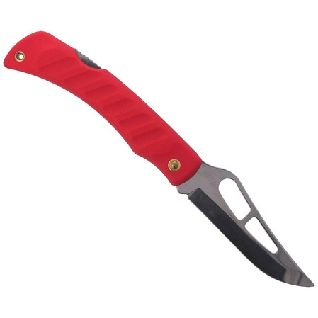 Nóż składany Mikov Crocodile Clip Point Red ABS, Mirror (243-NH-1/A RED)