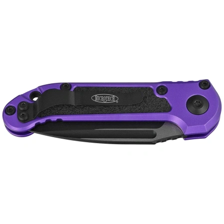 Microtech LUDT Gen III S/E Automatic Knife Purple Aluminum, Purple Cerakote M390MK by Tony Marfione (1135-1PU)