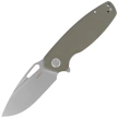 Nóż składany Kubey Tityus Green G10, Beadblasted 14C28N (KU322P)