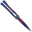 Nóż motylek Martinez Albainox Balisong ColorFul, RainBlue Finish (02148)
