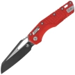 Microtech MSI S/E Knife Red Frag Aluminum, Black M390MK by Tony Marfione (210-1FRRD)