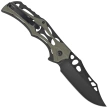Civivi Biophase Knife Black Aluminum/OD Green G10, Black Stonewashed Nitro-V (C23083C-2)