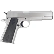 Zestaw pistolet wiatrówka Voltran Ekol ES 1911 Satin 4.5 mm - Blow Back, 1500 BBs, 10 kapsuł, tarcze