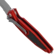 Nóż automatyczny Microtech Socom Elite Auto T/E Red Aluminum, Stonewashed M390 by Tony Marfione (161A-10RD)